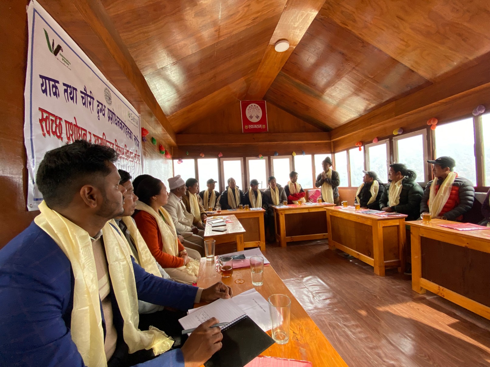 Yak Herders' Shed Improvement Project Amidst 